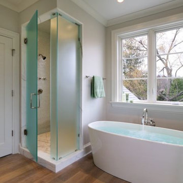 Shower Doors- 90 Degree Steam