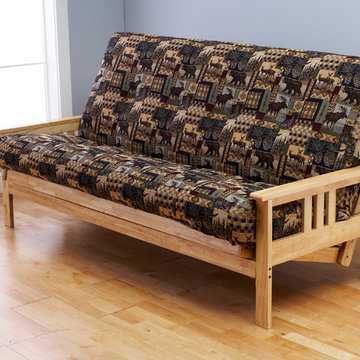Monterey Natural Frame with Peter's Cabin Mattress
