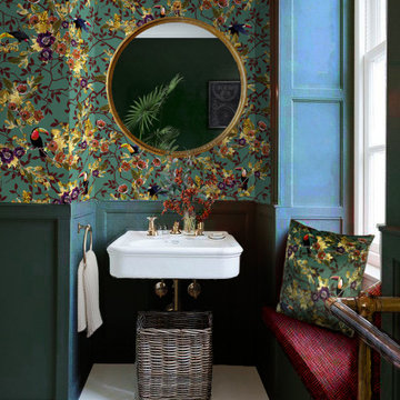 Luxury Patterned Wallpaper with toucans by Good & Craft