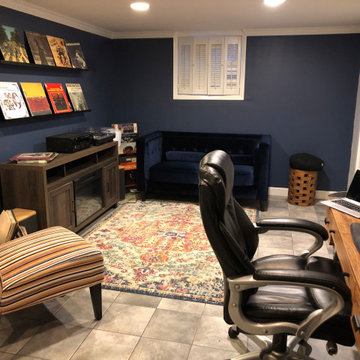 Modern Basement Hang Out