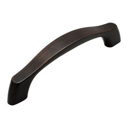 Cosmas - Cosmas 9444-96ORB Cabinet Pull, 3-3/4" Hole Centers, Set of 5, Oil Rubbed Bronze - Cabinet And Drawer Handle Pulls