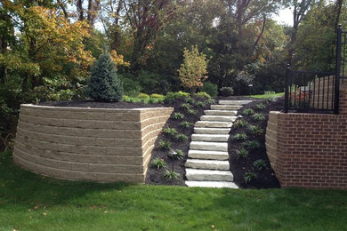 This is an example of a traditional garden in Cincinnati.