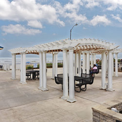 Sea Isle City, New Jersey Boardwalk - Pergolas