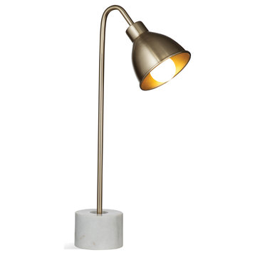 Brass Desk Lamp With Inline Light Switch Renauld