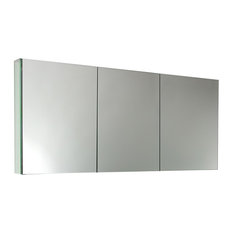 Fresca - Fresca Bathroom Medicine Cabinet With Mirrors, 60" - Medicine Cabinets