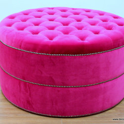 Custom Ottomans and Benches - Footstools And Ottomans