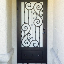 Wrought Iron Security Doors - Front Doors