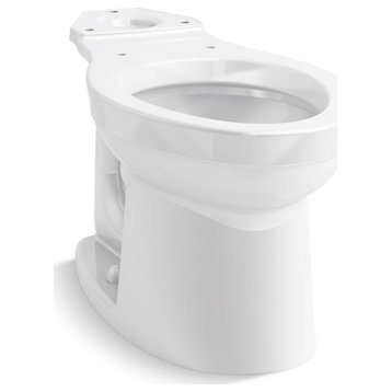 Kohler K-25086 Kingston Elongated Toilet Bowl Only - White