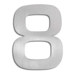 Blomus 68191 Signo House No. 8 Number Plate - Products