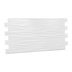 Faux foam panels - Wallpaper