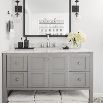 Grayscale Bathroom