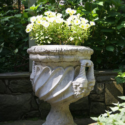 Stone Urn Planter - Outdoor Pots And Planters