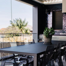 outdoor bbq area