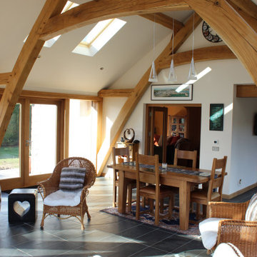 Oak Frame Family Room Extension