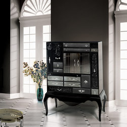 MONDRIAN CUPBOARD - Wine And Bar Cabinets