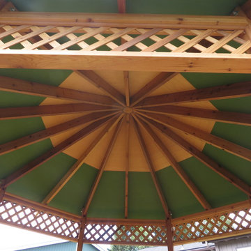 custom cedar gazebo
