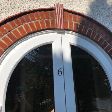 Arched uPVC Entrance Door