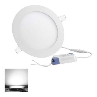 12W 6"Square Cool White LED Recessed Ceiling Panel Down Lights Bulb Lamp Fixture 