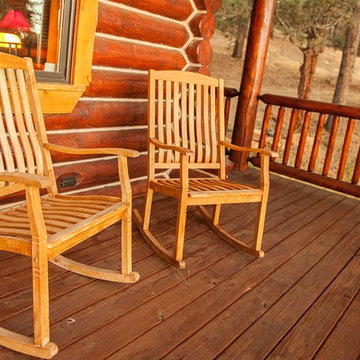 Casita Log Cabin in the Sangre de Cristos