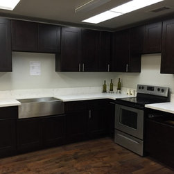 Espresso Shaker Solid Wood Cabinet - Products