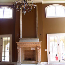 Finished Fireplaces - Fireplace Mantels