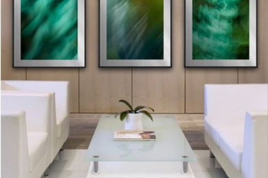 Inspiration for a modern home design remodel in Austin
