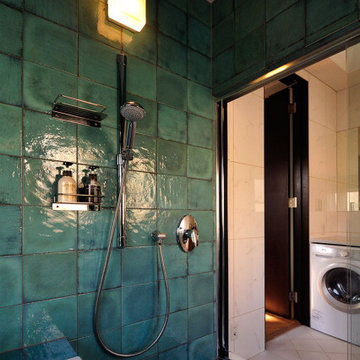 S様邸/タイルのデザインにこだわった浴室・LDKリフォーム