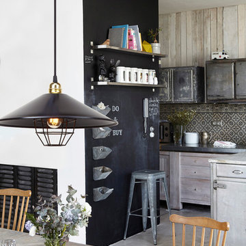 Colgante retro-vintage HARLEM -jaula-