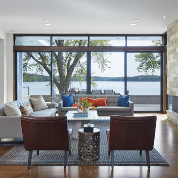 Christmas Lake Contemporary