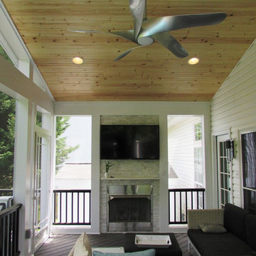 Outdoor living space addition in Frederick, MD
