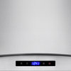 AKDY Stainless Steel Island Mount Range Hood, Tempered Glass/Touch Panel, 36"