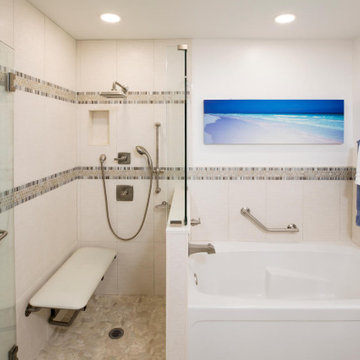 Stylish and Accessible Master Bath