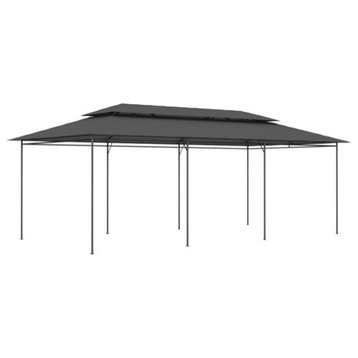 vidaXL Gazebo Outdoor Canopy Tent Patio Pavilion Shelter Party Tent Anthracite
