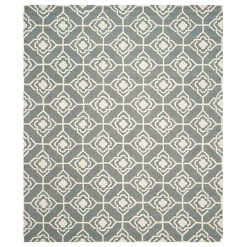 Safavieh Four Seasons Collection FRS233 Rug, Gray/Ivory, 8'x10'