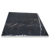 Nero Marquina Black Marble 24x24 Tile Honed, 100 sq.ft.