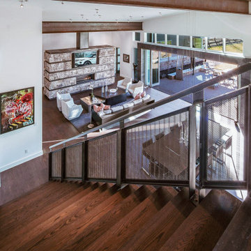 Beautiful Industrial Style Staircase