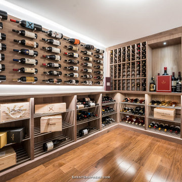 Glass Enclosed Traditional Wine Cellar By Papro Consulting