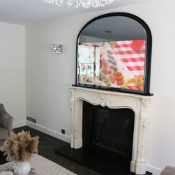 Overmantel Mirror TV Frame - Living Room Furniture