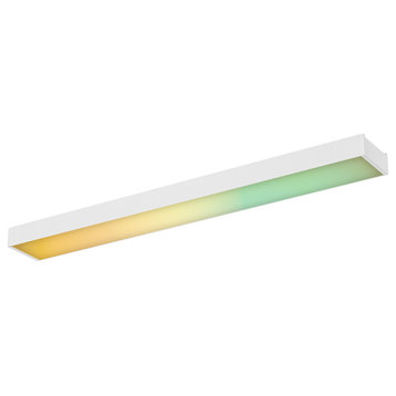 DALS Lighting Smart RGB+CCT Under Cabinet Linear Kit, 24"