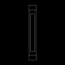 front posts/columns