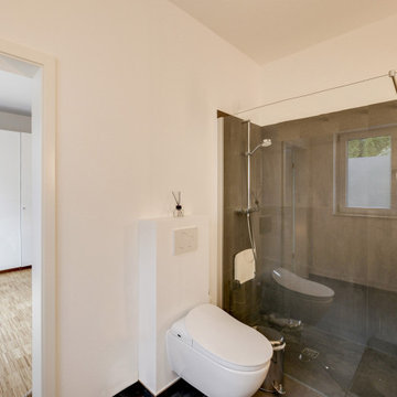 Duschbad (NACHHER) Bungalowumbau, Ratingen