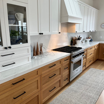 Shaker Paint and Rift White Oak Full Overlay