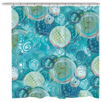Ocean Jewels Shower Curtain