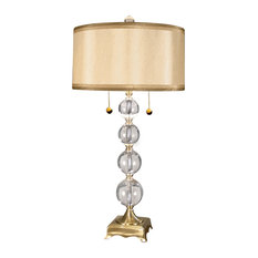 Shop Pull Chain Table Lamp on Houzz - Dale Tiffany - Aurora Crystal Lamp - Table Lamps