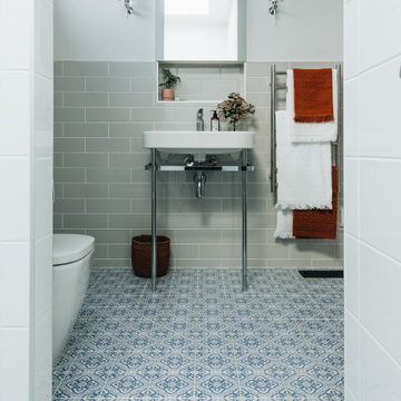 Eastbourne Blue Bathroom