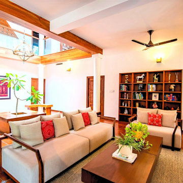 Ethnic villa by Whitespace