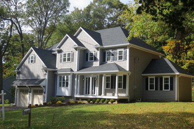 Example of a classic home design design in Bridgeport