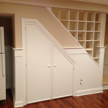Transitional Basement in Ridgefield, CT