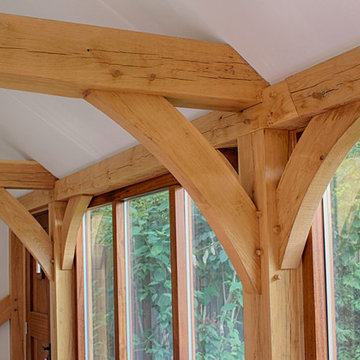 Oak Framing In Outbuilding