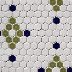 1" Hexagon pattern - Tile